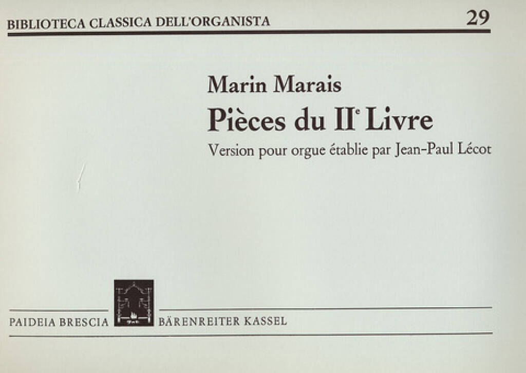 Pièces du IIe livre